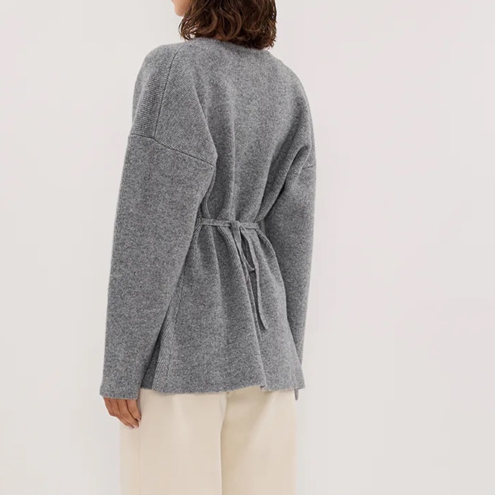 DISSH Gray Button-Front Knit Cardigan - Picture 3 of 8